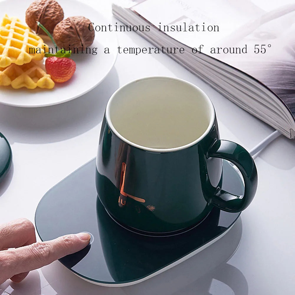 Smart Coffee Warmer | Mug Heating Pad for Drinks & Multiple Use