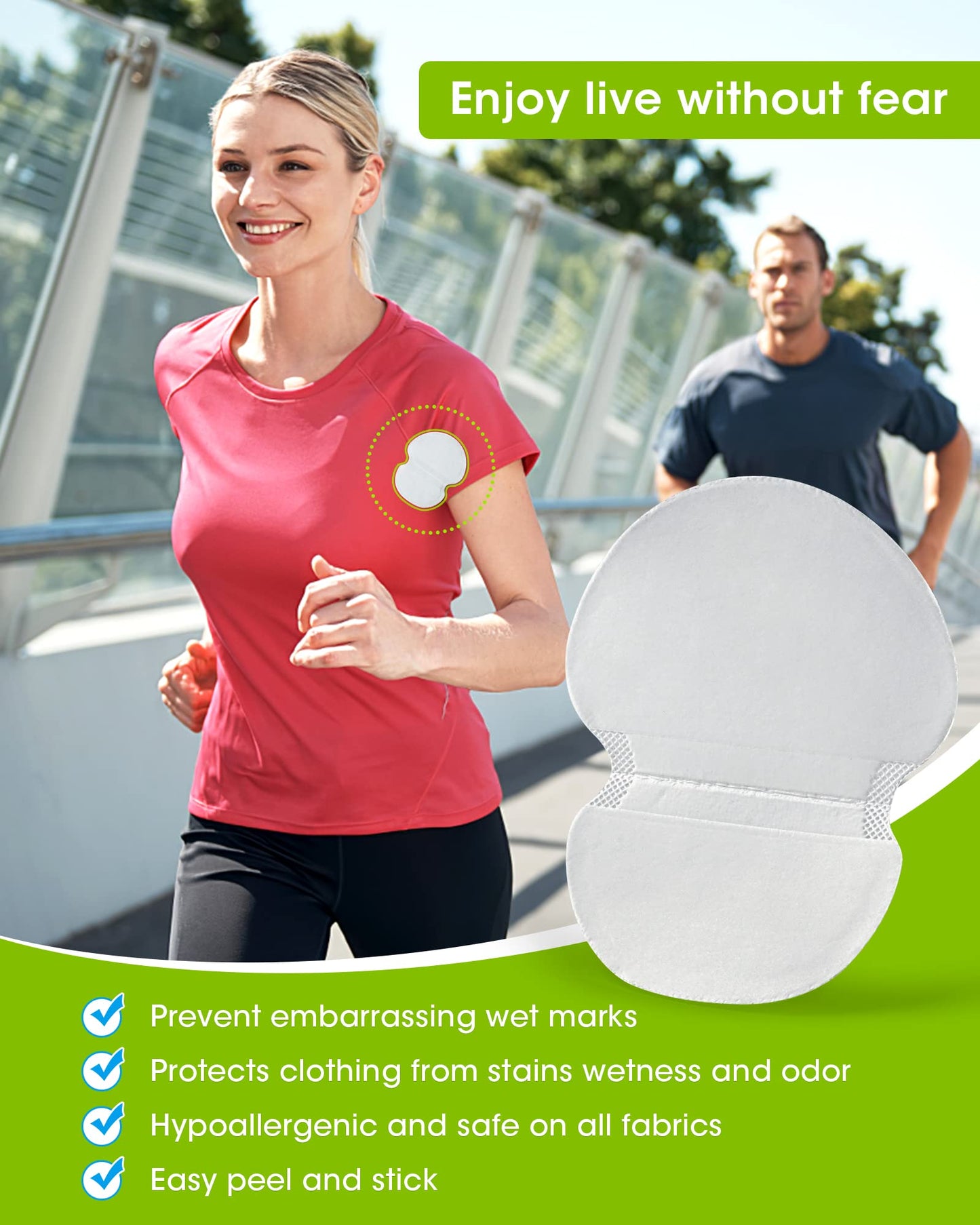 Sweat Absorption Underarm Patch (10pc)