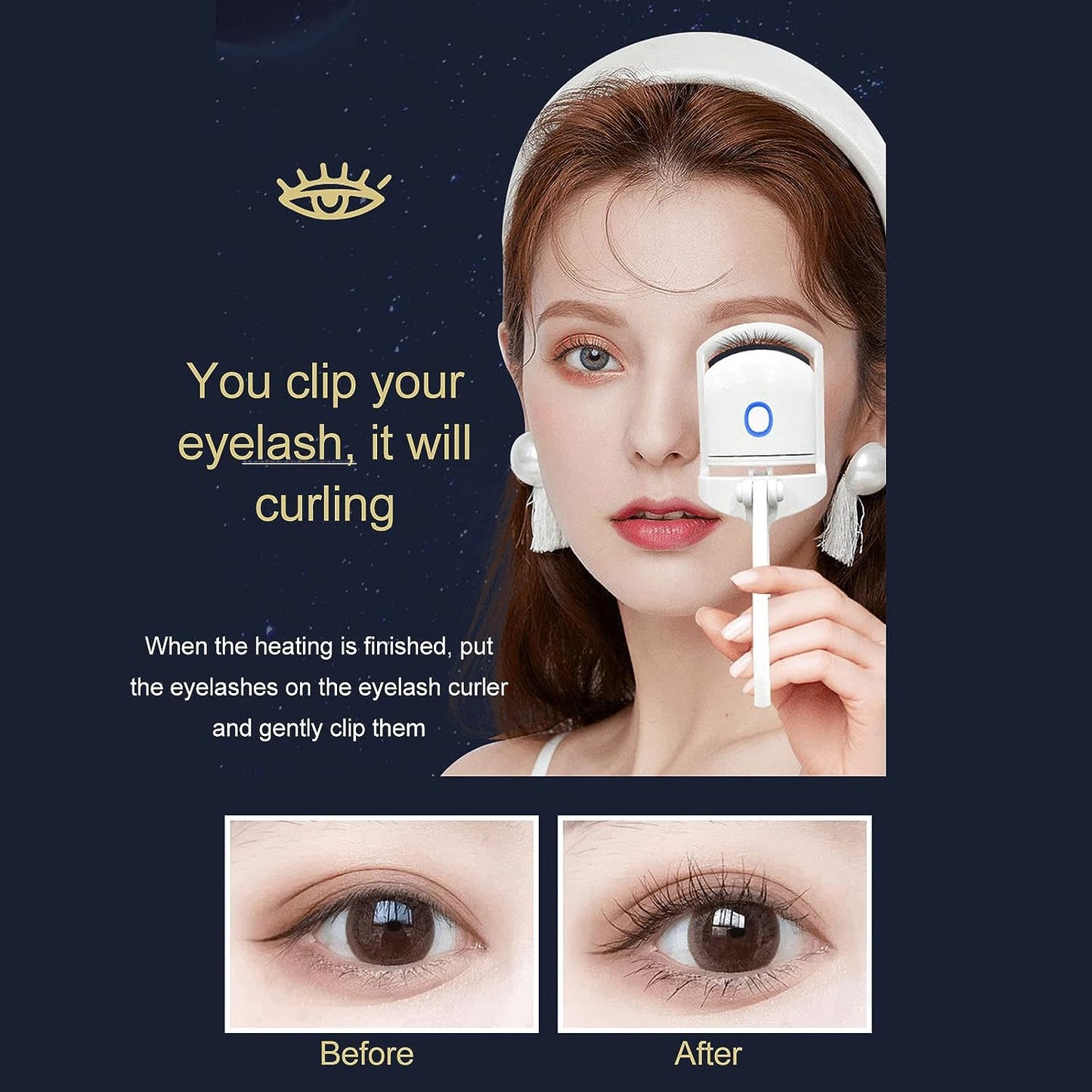 Electric Eyelash Curler Heated - emirate deals